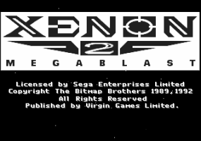 Xenon 2 - Megablast Title Screen